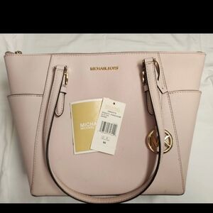 Michael Kors Charlotte Shoulder Bag Large - Powder Blush